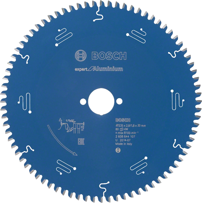 Bosch | Circular Saw Blade EX Al H 235X30mm 80T