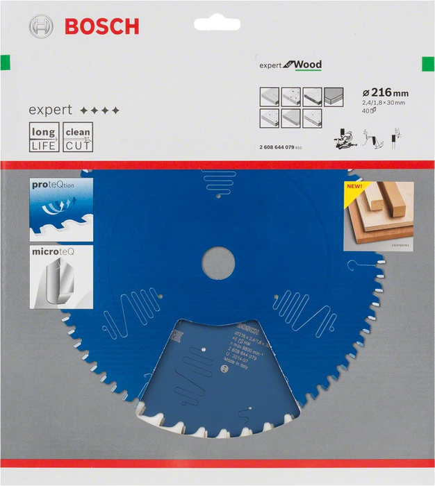 Bosch | Circular Saw Blade EX WO B 216X30mm 40T