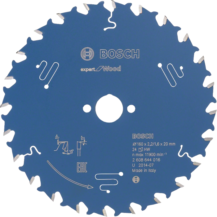 Bosch | Circular Saw Blade EX WO H 160X20mm 24T