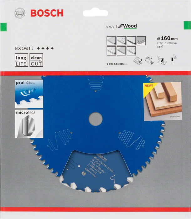 Bosch | Circular Saw Blade EX WO H 160X20mm 24T