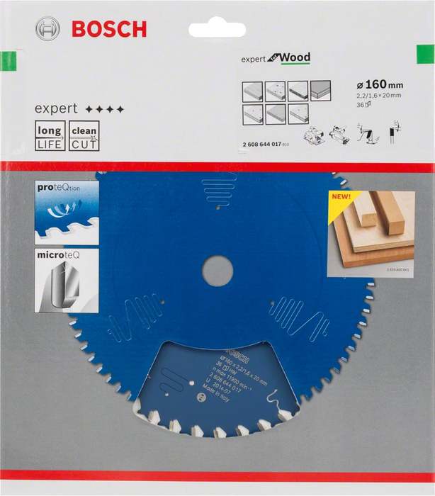 Bosch | Circular Saw Blade EX WO H 160X20mm 36T