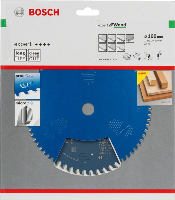 Bosch | Circular Saw Blade EX WO H 165X20mm 24T