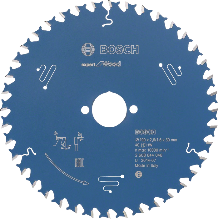 Bosch | Circular Saw Blade EX WO H 190X30mm 40T