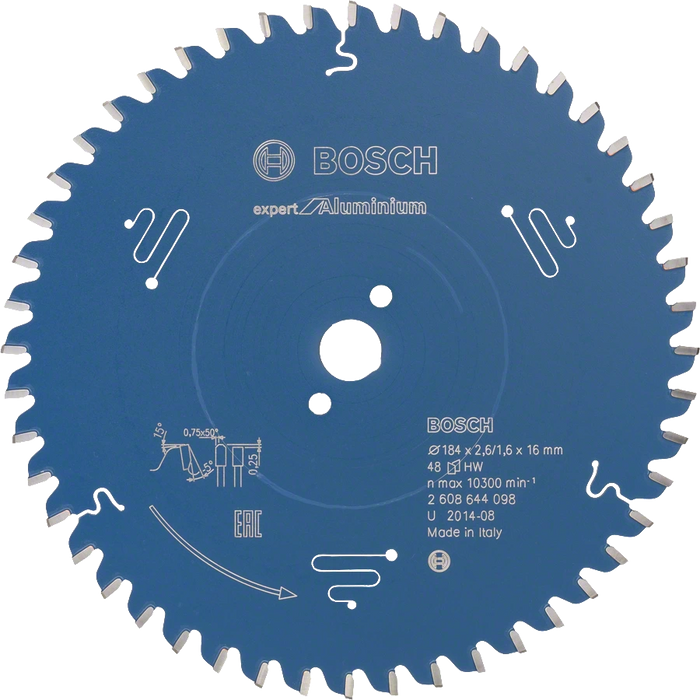 Bosch | Circular Saw Blade Ex Al H 184X16mm 48T