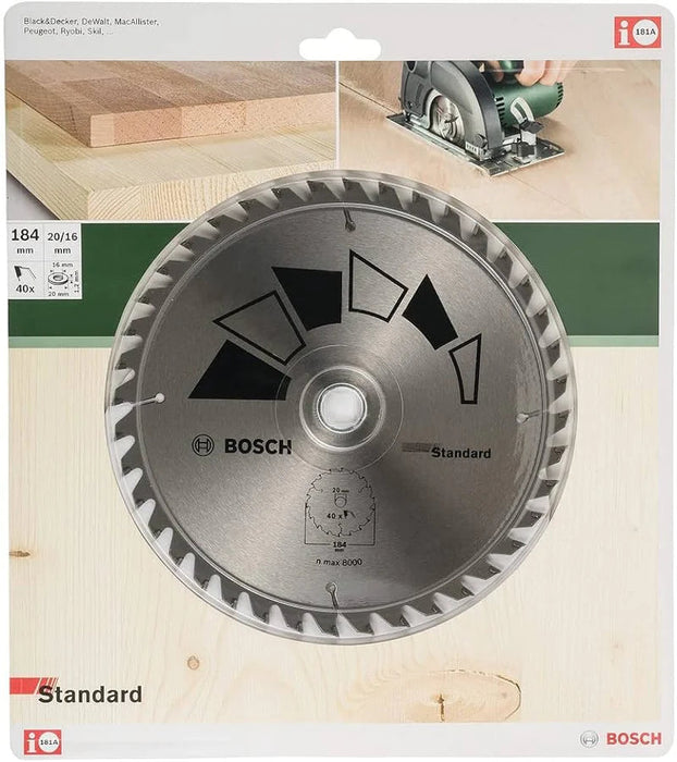 Bosch | Circular Saw Blade GT WO H 184X20mm 40T