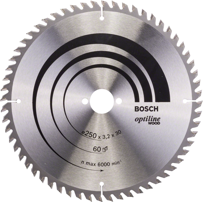 Bosch | Circular Saw Blade OP WO H 250X30mm 60T