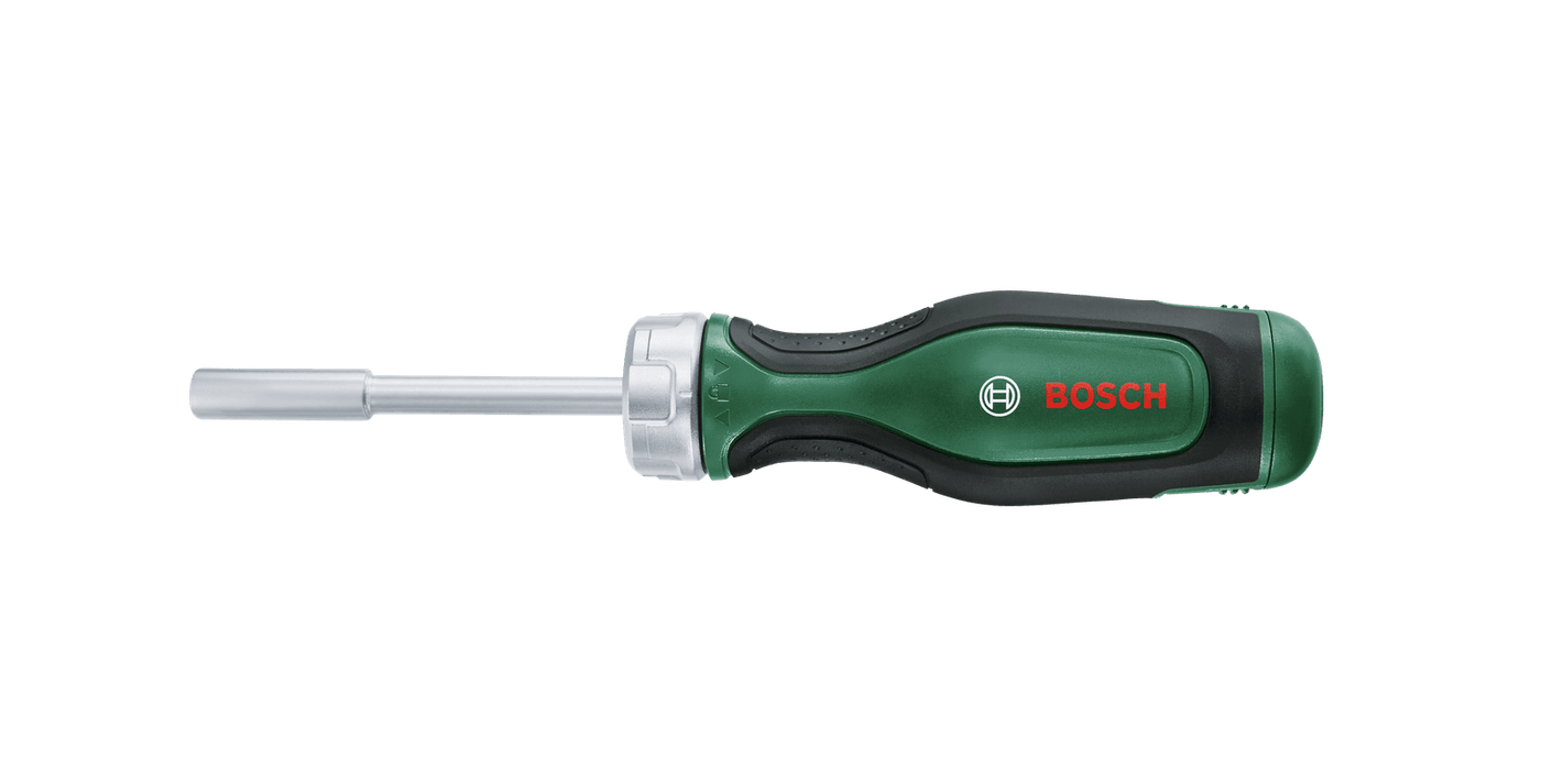 Bosch DIY | Screwdriver Ratchet with 12 Bits (Magazine 1)