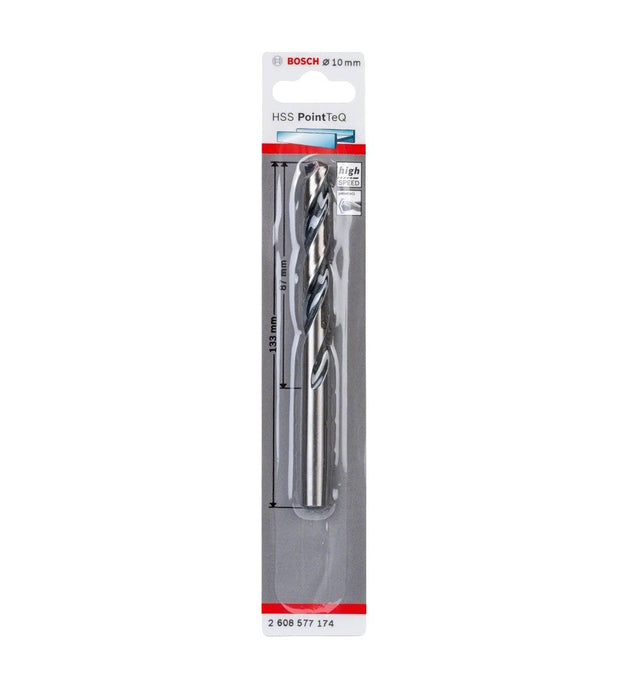 Bosch | Drill Bit HSS PointTeQ 10,0mm 1Pc (Online Only) - BPM Toolcraft