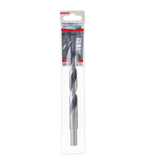 Bosch | Drill Bit HSS PointTeQ 15,0mm 1Pc (Reduced Shank) (Online Only) - BPM Toolcraft