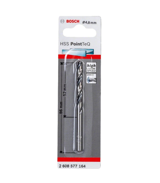 Bosch | Drill Bit HSS PointTeQ 4,8mm 1Pc - BPM Toolcraft