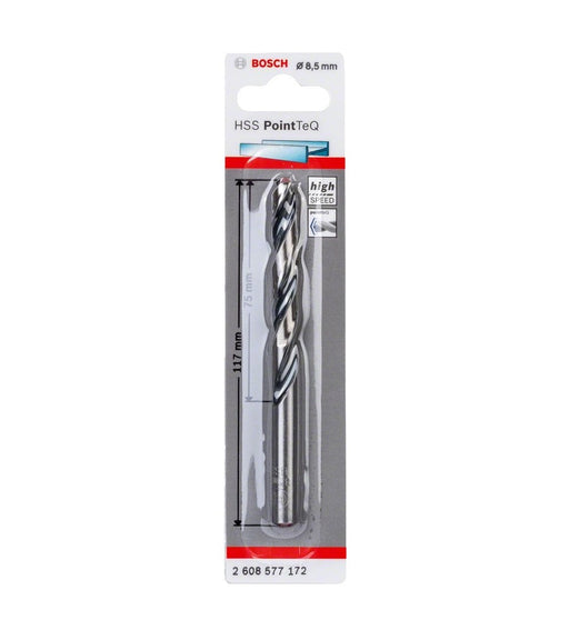 Bosch | Drill Bit HSS PointTeQ 8,5mm 1Pc - BPM Toolcraft