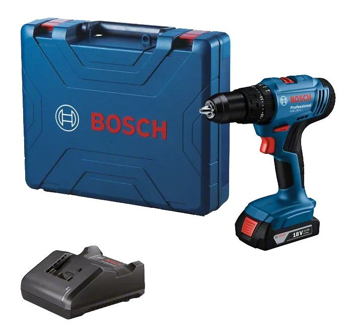 Bosch Professional | Cordless Drill GSB 183-Li with 1 X 2.0Ah 18v Battery+Charger