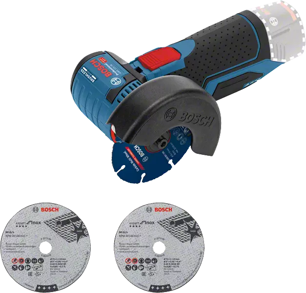 Bosch Professional | Cordless Grinder GWS 12V-76 (Battery Excluded)