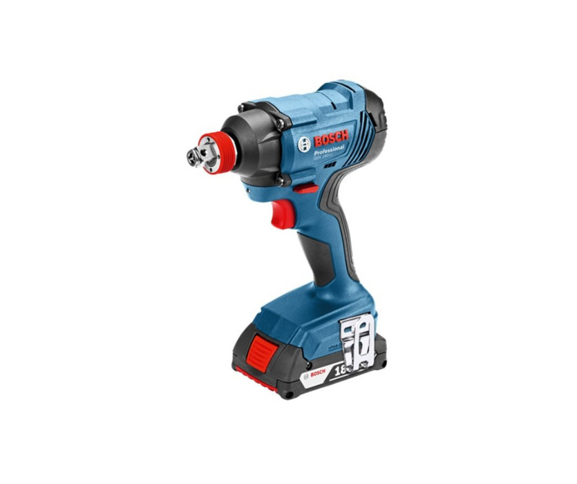 Bosch Professional | Cordless Impact Driver/Wrench GDX 180-LI C/W 2 x 2.0Ah Batteries and Charger.