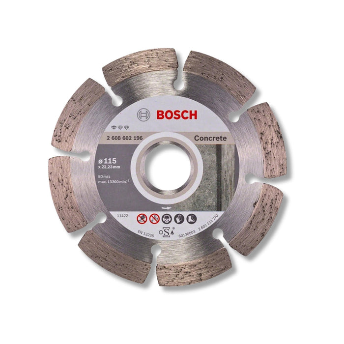 Bosch Professional | Cutting Disc Segmented Std for Concrete 115X22,23X1,6mm