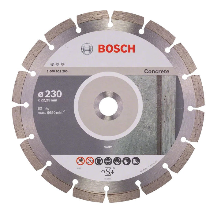 Bosch Professional | Cutting Disc Std for Concrete 180 X 22,23 X 2,0mm Segmented