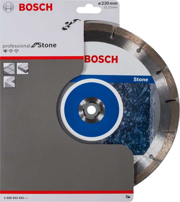 Bosch Professional | Cutting Disc Std for Stone 230X22,23X2,3mm Segmented