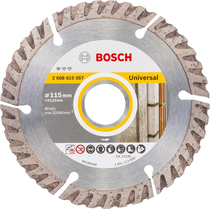 Bosch Professional | Cutting Disc Std for Univ. 115X22,23X2,0mm Segmented