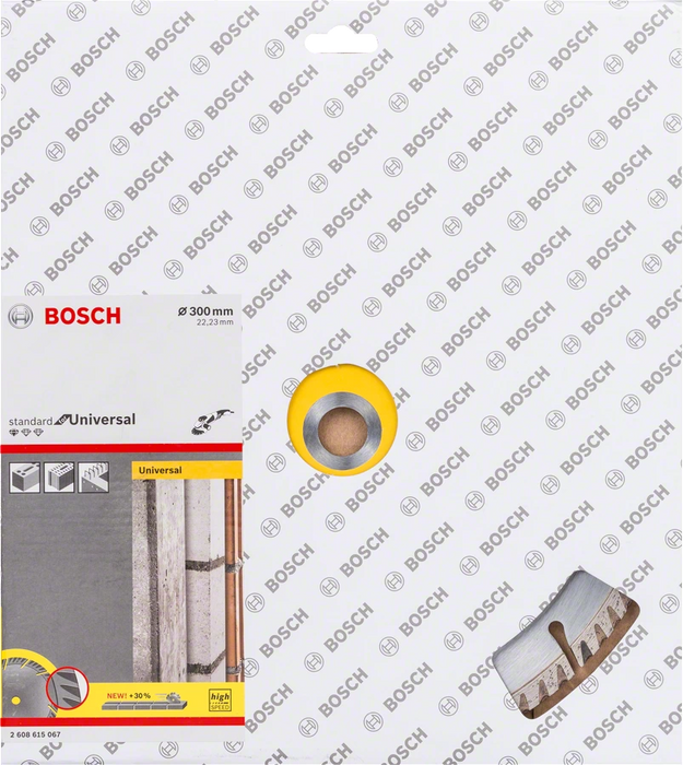 Bosch Professional | Cutting Disc Std for Univ. 300X22,23X3,3mm Segmented