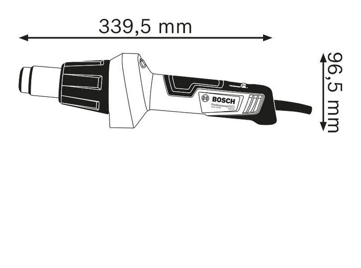 Bosch Professional | Heat Gun Universal GHG 20-60 - BPM Toolcraft