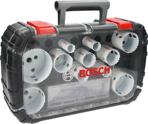 Bosch Professional | Hole Saw Set Progressor for Wood/Metal 11Pc