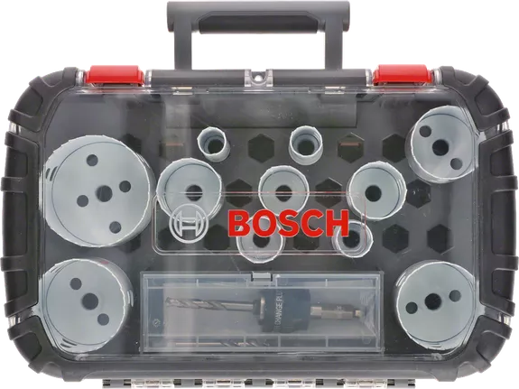 Bosch Professional | Hole Saw Set Progressor for Wood/Metal 11Pc