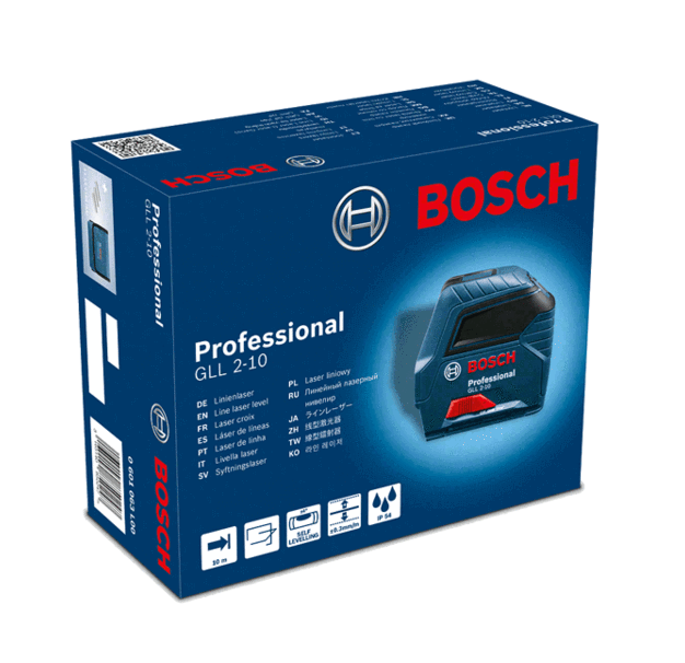 Bosch Professional | Laser Line Level GLL 2-10 - BPM Toolcraft