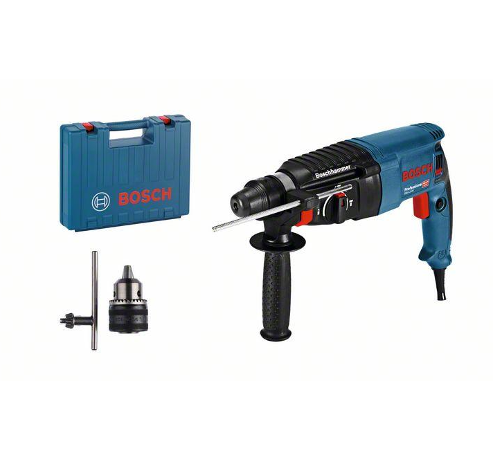 Bosch Professional | Rotary Hammer GBH 2-26 + Keyed Chuck