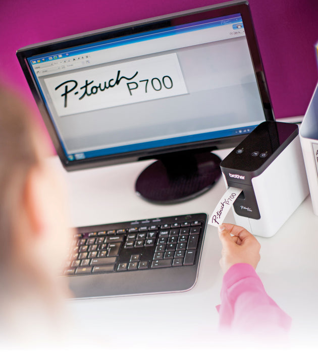 Brother | P-Touch P700 Desktop Printer