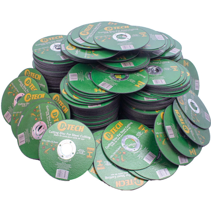 D-Tech | Cutting Disc Industrial Metal 115 X 1.0 X 22.2mm 600Pc