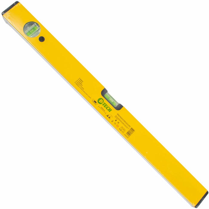 D-Tech | Spirit Level Box 600mm X 1.4mm 2 X Vial 0.5mm Accur. Alum.