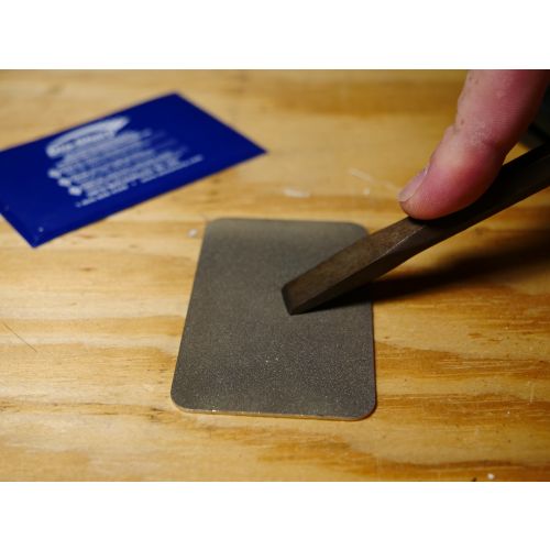 DMT | 3" Dia-Sharp® Sharpener, Coarse, Credit Card Sized, Blue D3C - BPM Toolcraft