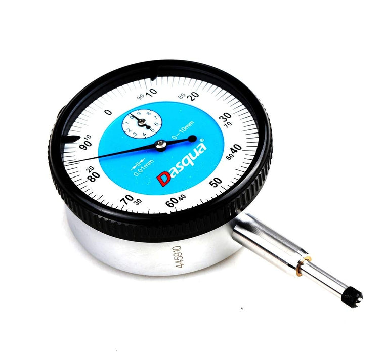 Dasqua | Dial Indicator 0-10mm, with Lug & Certificate - BPM Toolcraft