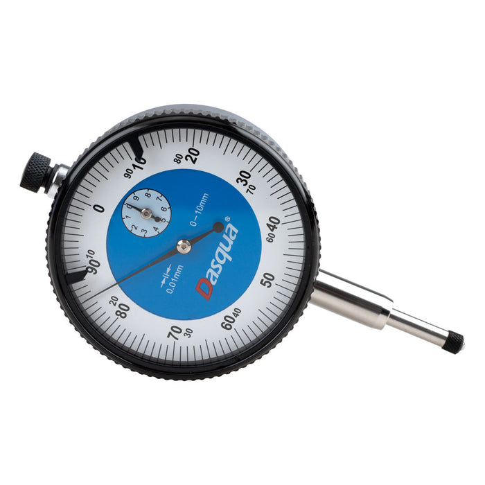 Dasqua | Dial Indicator 0-10mm, with Lug & Certificate - BPM Toolcraft