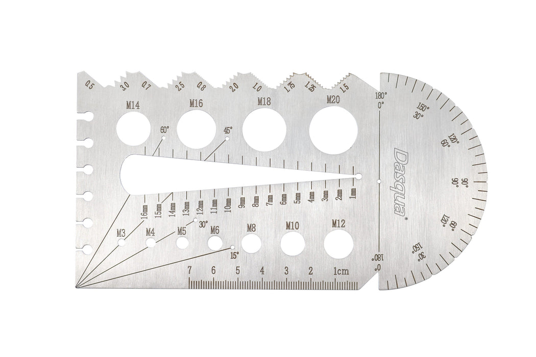 Dasqua | Stainless Steel Multi Function Gauge with Taper - BPM Toolcraft