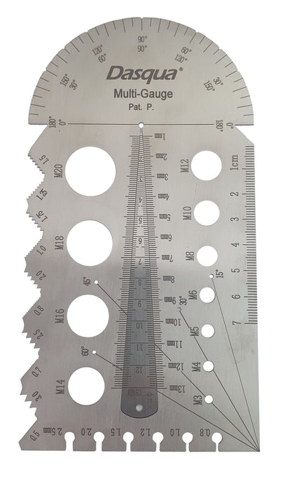 Dasqua | Stainless Steel Multi Function Gauge with Taper - BPM Toolcraft