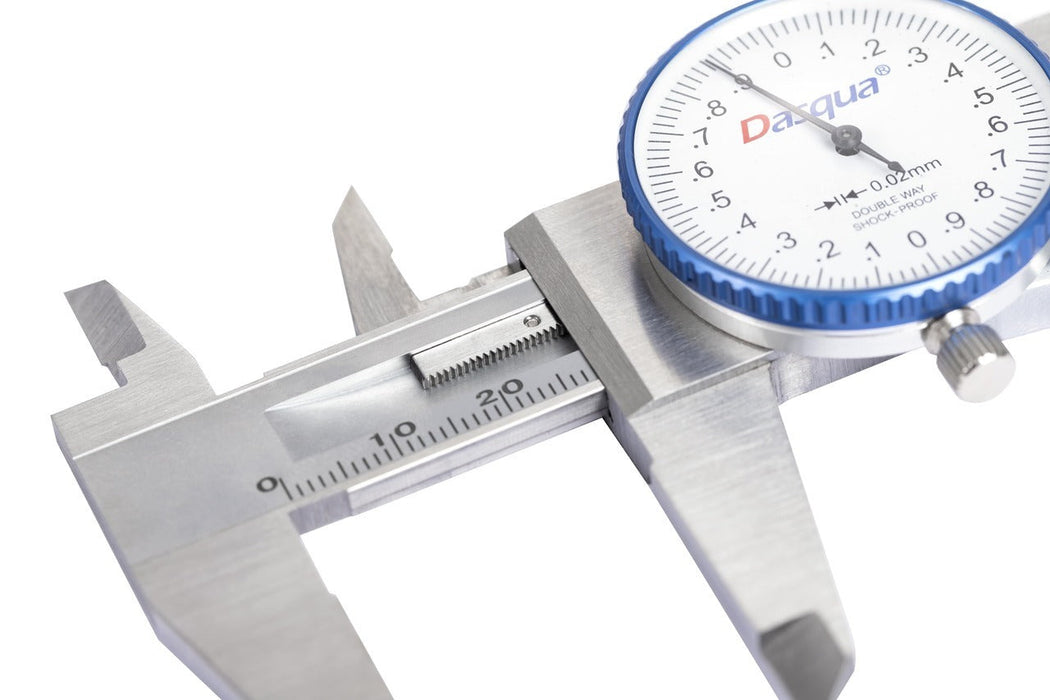 Dasqua | 150mm 02 Dial Vernier Double Shock Proof Gearing - BPM Toolcraft