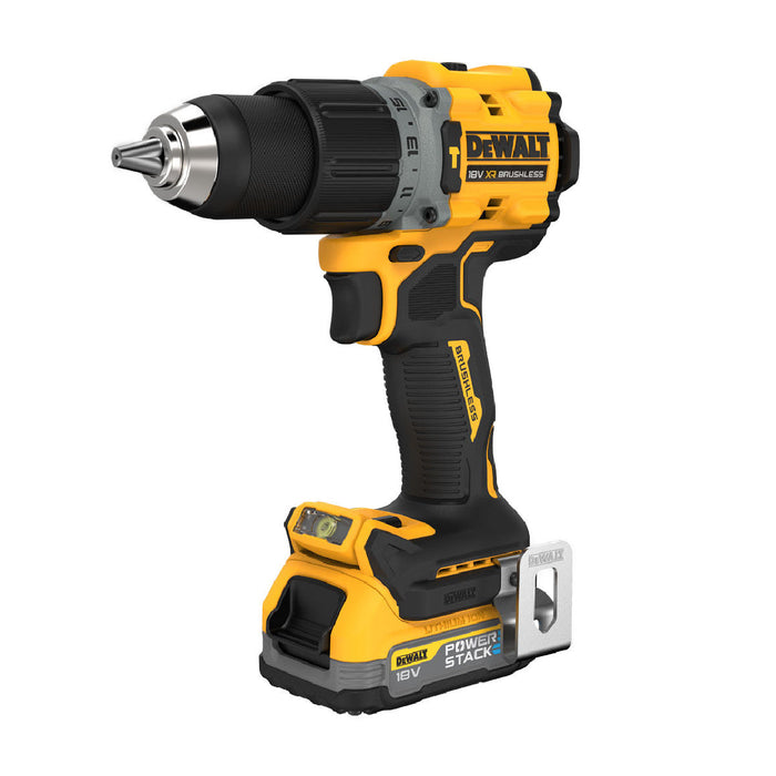 DeWalt | Cordless Hammer Drill 18V Brushless Powerstack DCD805E1T