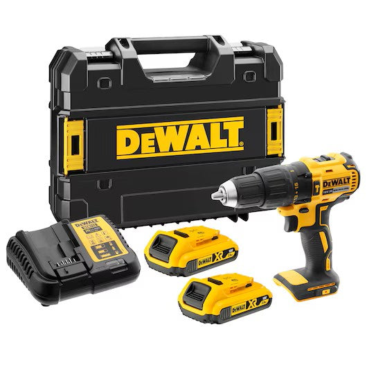 DeWalt | Cordless Hammer Drill/Driver 18V XR Bl Compact in TSTAK DCD778D2T-QW