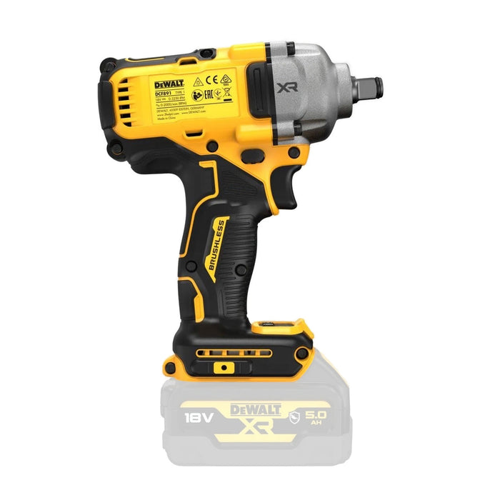 DeWalt | Cordless Impact Wrench 18V 1/2" with Precision Wrench Control DCF891NT