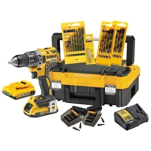 DeWalt | Drill/Driver 18V XR Brushless in TSTAK with Accessories DCK791D2T-QW