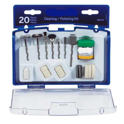 Dremel | Cleaning/Polishing Set, 20Pc (684) - BPM Toolcraft