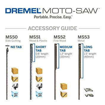 Dremel | Wood Blades, Fine, for Moto-Saw 5Pc (MS52) - BPM Toolcraft