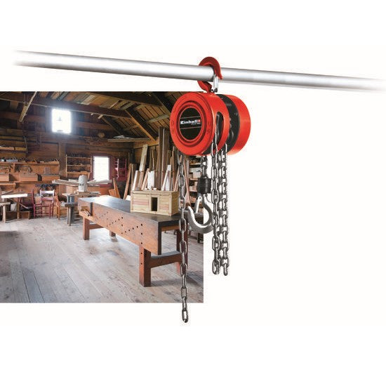 Einhell | Chain Hoist 1000kg 2,5m Lift Height TC-CH 1000 (Online Only) - BPM Toolcraft