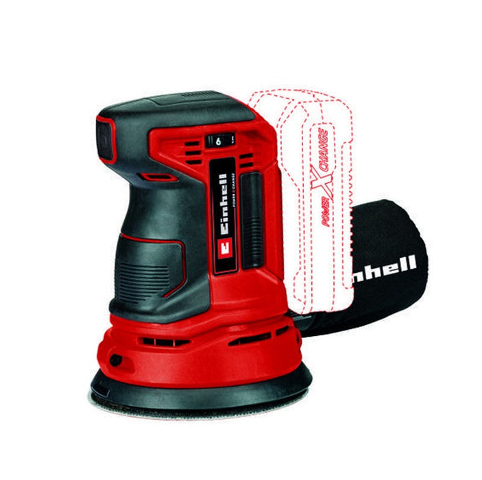 Einhell | Cordless Random Orbital Sander TE-RS 18 Li Tool Only - BPM Toolcraft