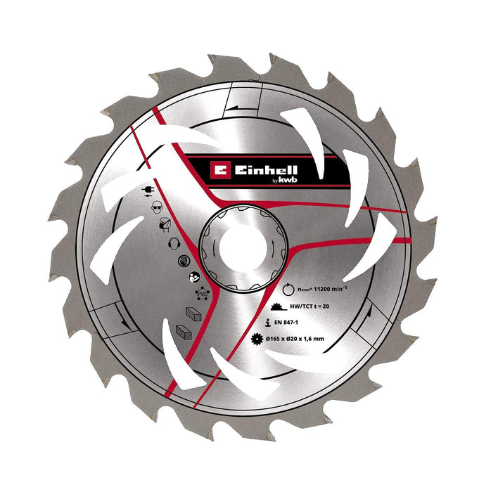 Einhell | Saw Blade TCT 165X20X1,6mm-24T