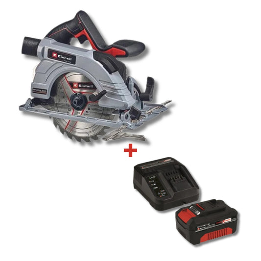 Einhell | Cordless Circular Saw 18V 190mm TE-CS 18/190 + 4,0Ah Battery Kit