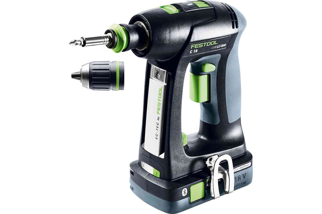 Festool | Cordless drill C 18 HPC 4,0 I-Plus