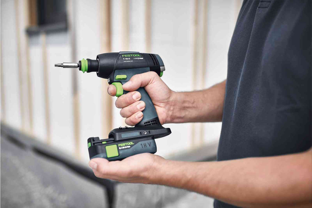 Festool | Cordless Drill T18+3-Basic - BPM Toolcraft