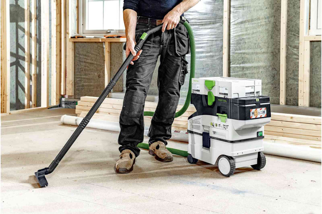 Festool | Cordless mobile dust extractor Cleantec CTLC MIDI Basic + 2x FREE 18V 3,1Ah Battery packs